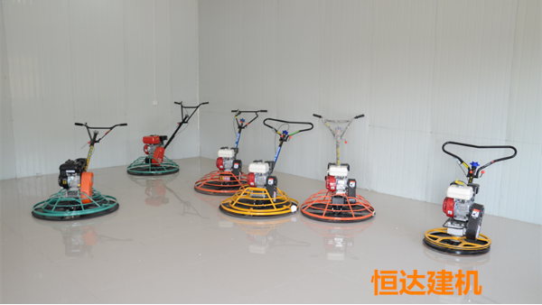 混凝土磨光機作用