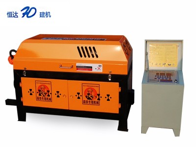 小型全自動(dòng)鋼筋調直機
