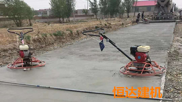 混凝土磨光機收面要求